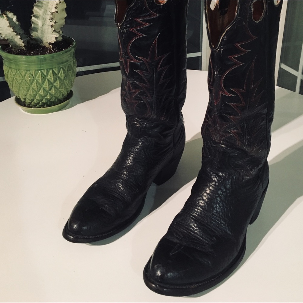 Vintage Cowboy Boots - Sweet!